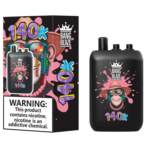 Bang Blaze 140 000 bouffées de vape jetable Entrepôt de l'UE
