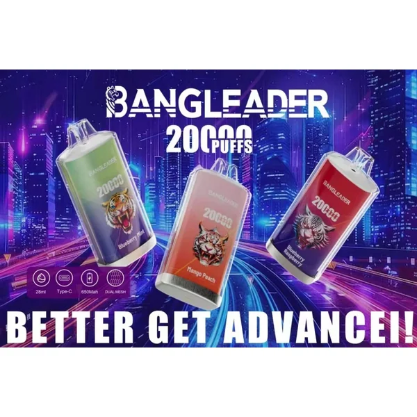 Bang Leader 20k Puffs Vape Type-C rechargeable