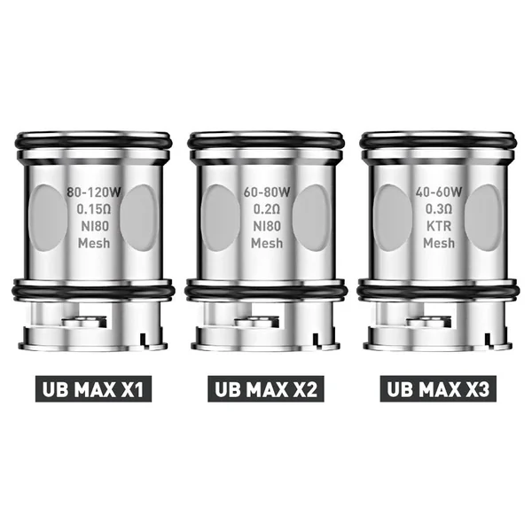 Bobine Lost Vape UB Max pour Kit Centaurus Q200 / Kit Centaurus M100 3 pièces/paquet
