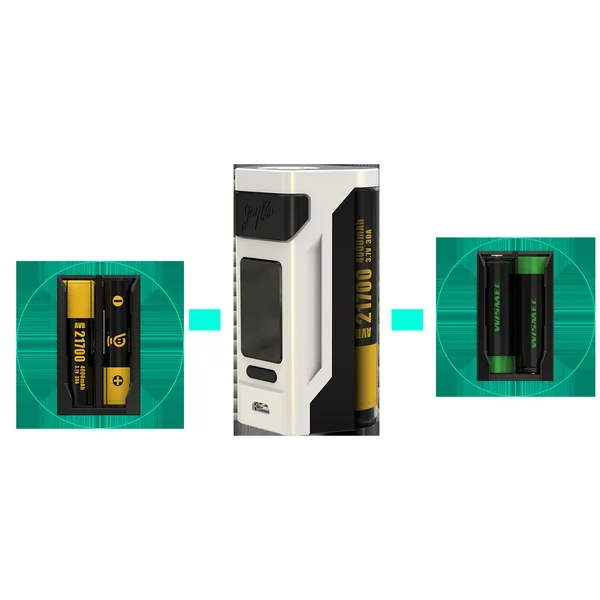 Box Mod Batterie Reuleaux RX300 TC - WISMEC 21700 230W