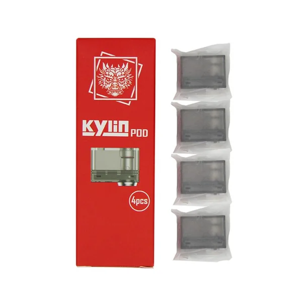 Cartouche de remplacement pour Hugo Vapor Kylin Pod 3ml 4pcs-pack