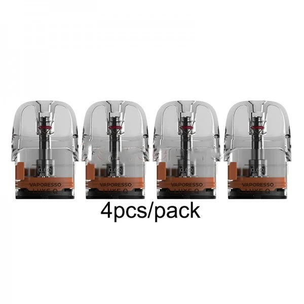 Cartouche Vaporesso LUXE Q Pod pour LUXE QS / Luxe Q / Q2 / Q2 SE / Luxe Q3 Kit 3ml 4 pièces/paquet