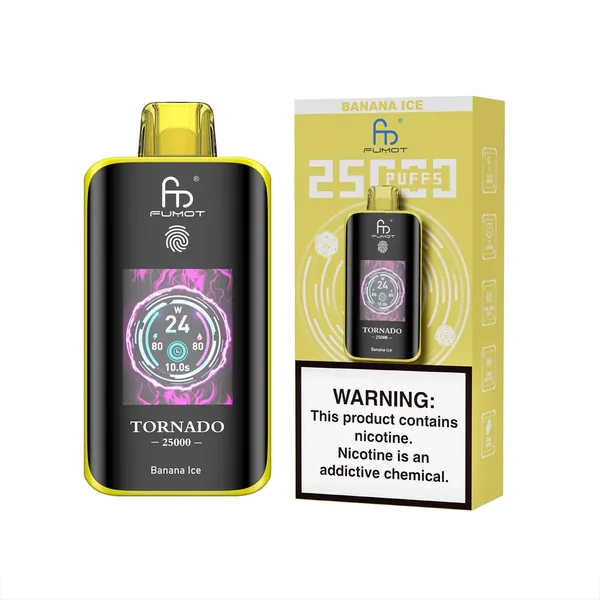 [Clearance Sale] Kit jetable rechargeable Fumot Randm Tornado 25000 Puffs (Touch Button)