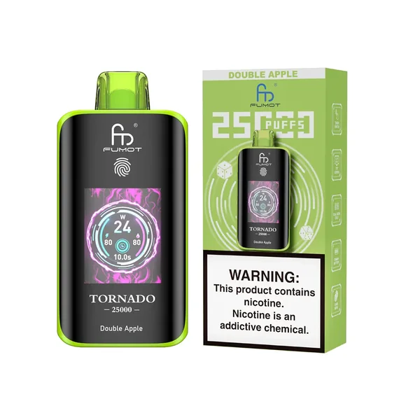 [Clearance Sale] Kit jetable rechargeable Fumot Randm Tornado 25000 Puffs (Touch Button)