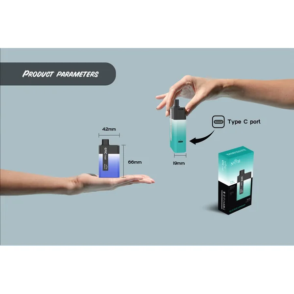 [Clearance sale] NEITH EPICMOD 5500 PUFF Cigarette électronique jetable kit rechargeable 650mAh 14ml (20mg)