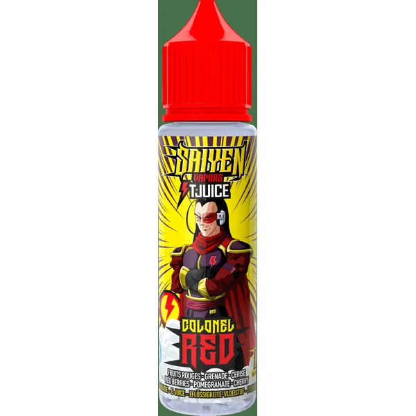 Colonel Red 50ml - Saiyen Vapors x T-Juice