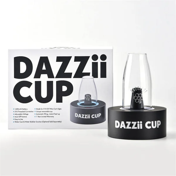 DAZZLEAF DAZZii CUP Dab Rig Kit de vaporisateur de tuyau d'eau