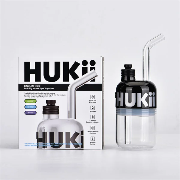DAZZLEAF Kit de vaporisateur de tuyau d'eau Hukii Dab Rig