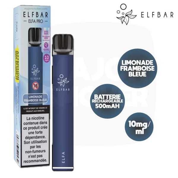 Elfa Pro Pod Rechargeable | Starter Kit ELFABAR Fraise Glacée