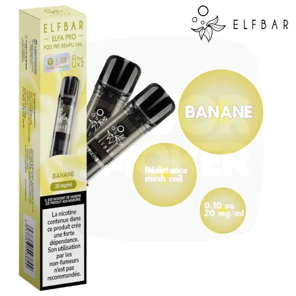 Elfbar | Elfa Pod Pro | Banane