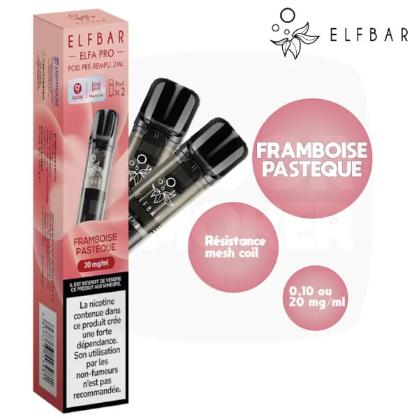 Elfbar | Elfa Pod Pro | Framboise Pastèque