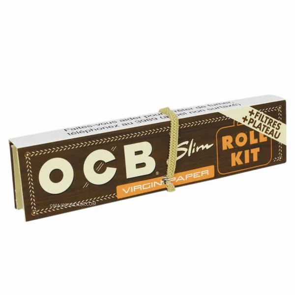Feuille OCB Roll Kit Slim Virgin Paper x1