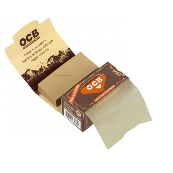 Feuille OCB Rolls Virgin Tips – Rouleau OCB Slim x16