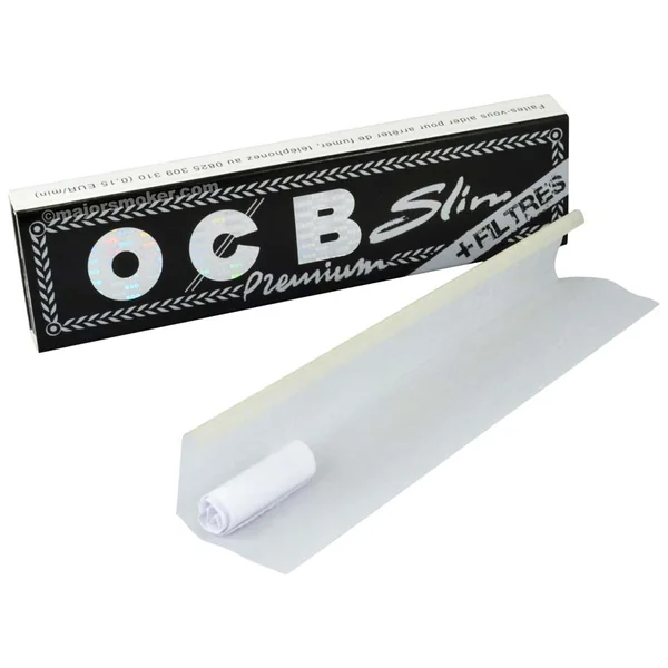 Feuille OCB Slim Tips x1 | Feuille à Rouler avec Carton
