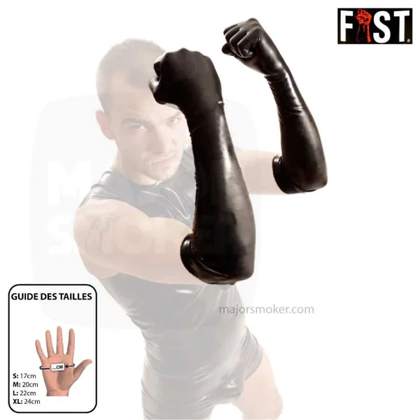 Gants Fist Elbow Noir