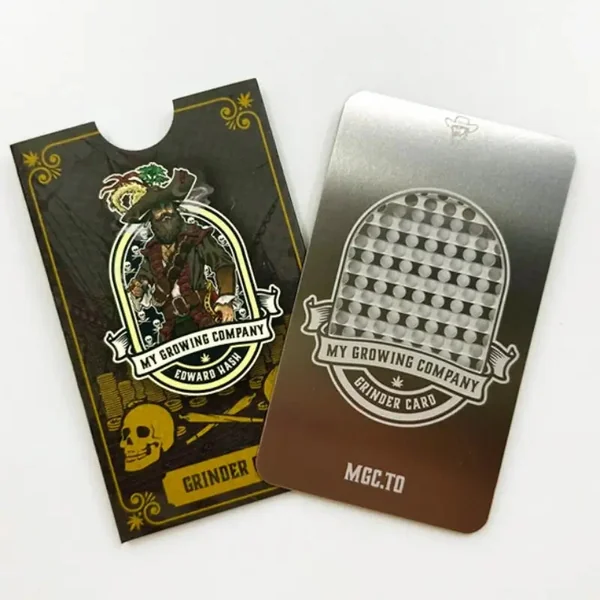 Grinder Card MY GROWING COMPANY