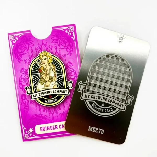 Grinder Card MY GROWING COMPANY