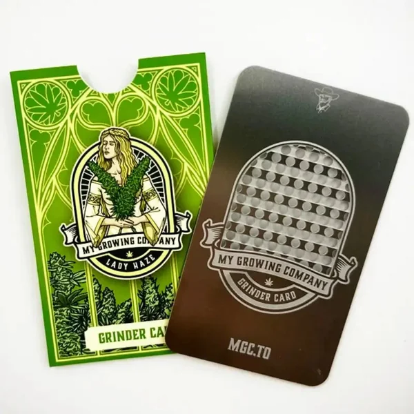 Grinder Card MY GROWING COMPANY
