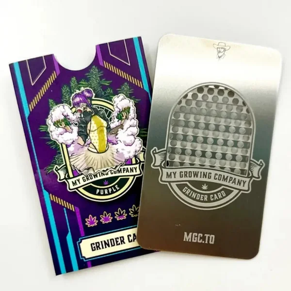 Grinder Card MY GROWING COMPANY