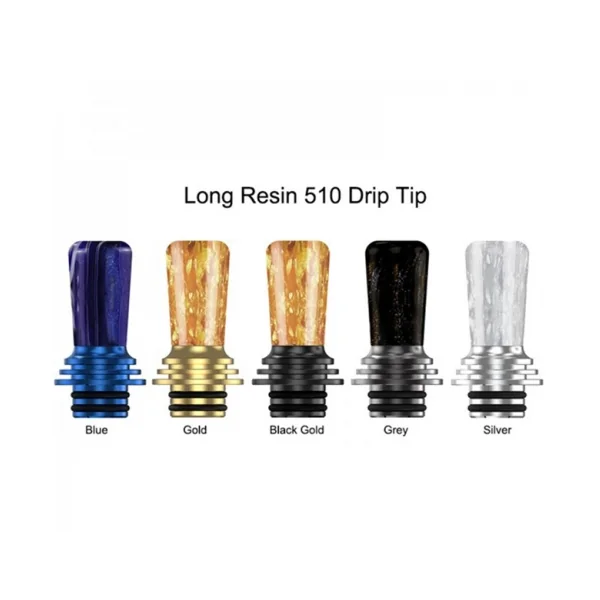 Hellvape Dead Rabbit MTL RTA Drip Tip 510 en résine longue