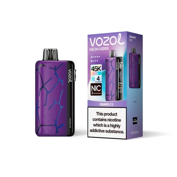 Kit jetable prérempli Vozol Neon 45000 Puffs 24 ml (45K Puffs)