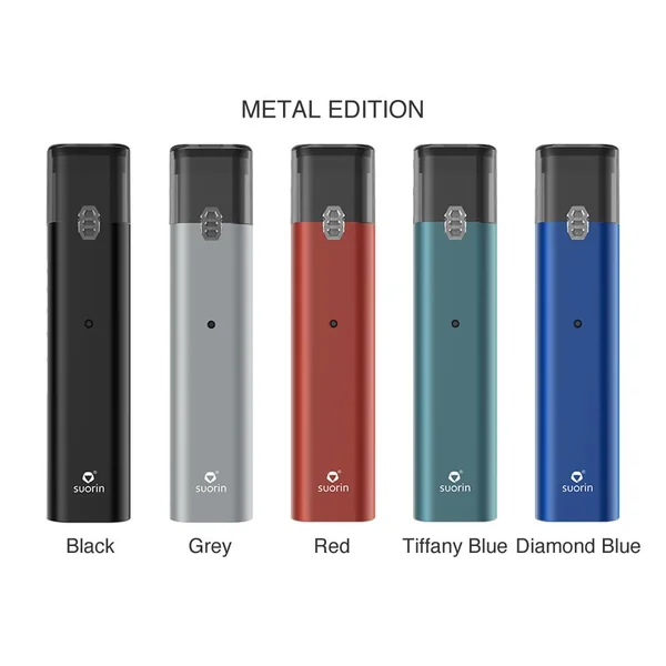 Kit Pod Débutant iShare Single - Suorin 130mAh (Edition métallique)