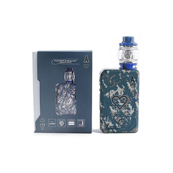 Kit Poker 218 - Teslacigs avec Resin Tank 4ml-6ml