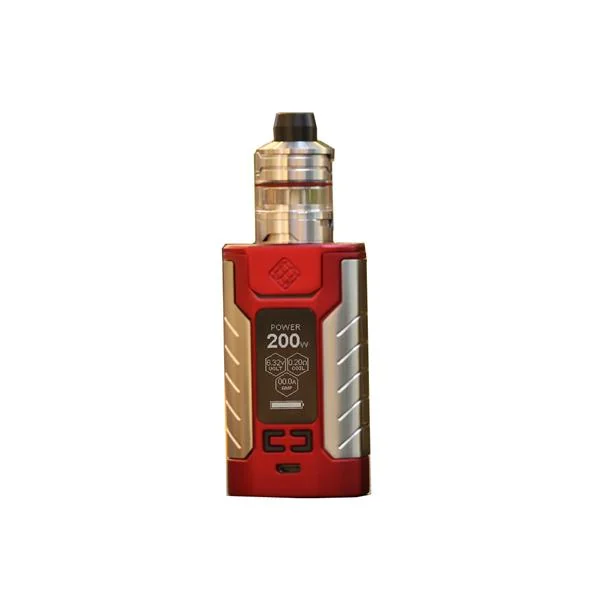 Kit SINUOUS FJ 200 200W - Wismec avec Divider Tank 4600mAh & 4ML