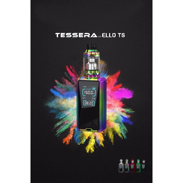 Le Kit débutant Tessera 150Wavec Atomiseur ELLO TS - Eleaf (4ML)