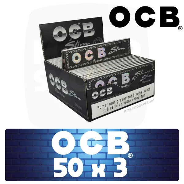 OCB Slim Premium x3