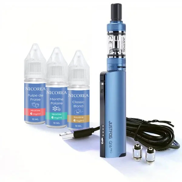 Pack Q16 Pro Justfog - Cigarette électronique avec Nicotine