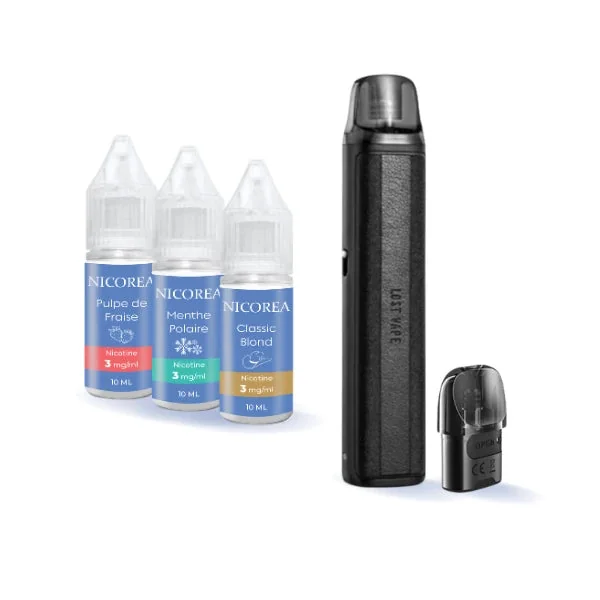 Pack Ursa Nano 3 Lost Vape Avec Nicotine