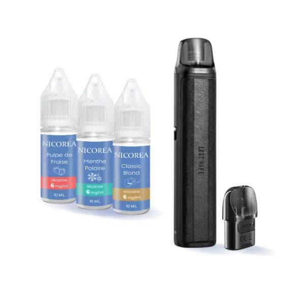 Pack Ursa Nano 3 Lost Vape Avec Nicotine