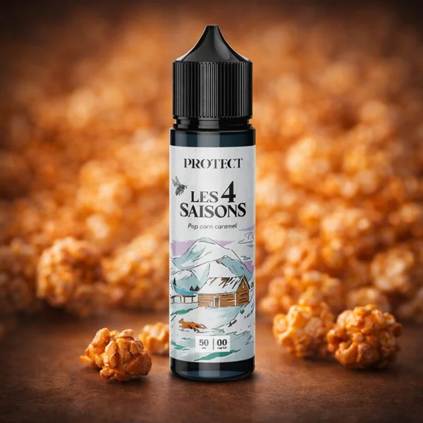 Pop Corn Caramel LES 4 SAISONS 50ml