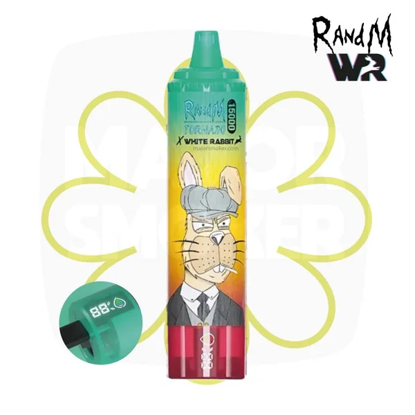 Puff 15k White Rabbit x RandM Tornado | Saveur Mango Ice