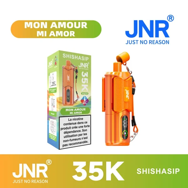 Shishasip 35K JNR - Puff Rechargeable 35000 Bouffées 20mg