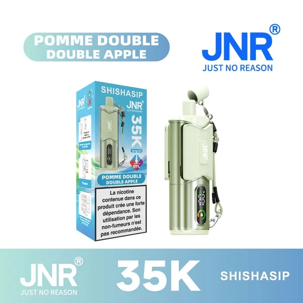 Shishasip 35K JNR - Puff Rechargeable 35000 Bouffées 20mg