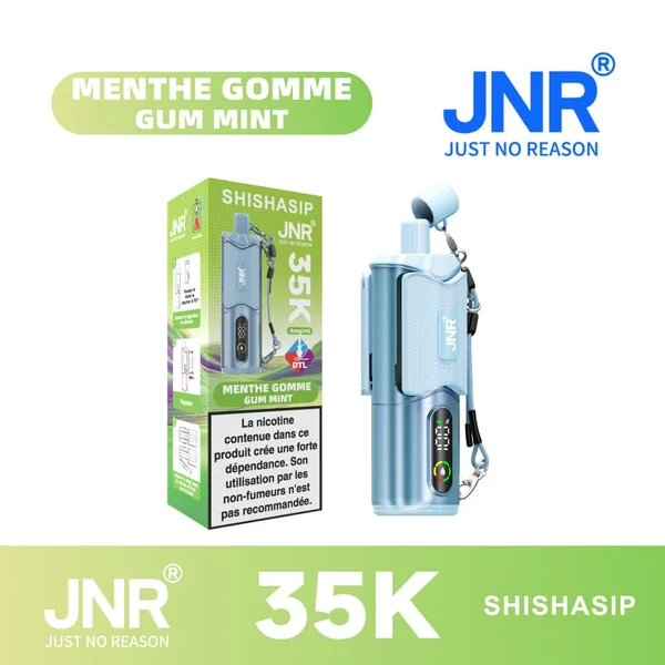 Shishasip 35K JNR - Puff Rechargeable 35000 Bouffées 20mg
