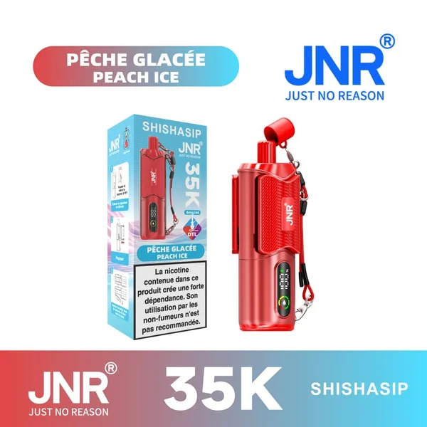 Shishasip 35K JNR - Puff Rechargeable 35000 Bouffées 20mg