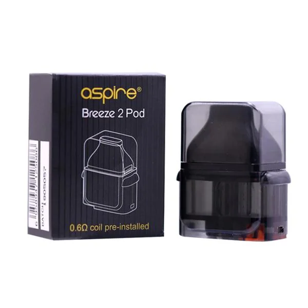 Tank pod de remplacement Aspire Breeze 2 Kit AIO 1PCS-PACK 3ML
